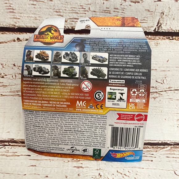 HOTWHEELS Jurassic World Giganotosaurus Diecast Metal Car - Picture 4 of 4